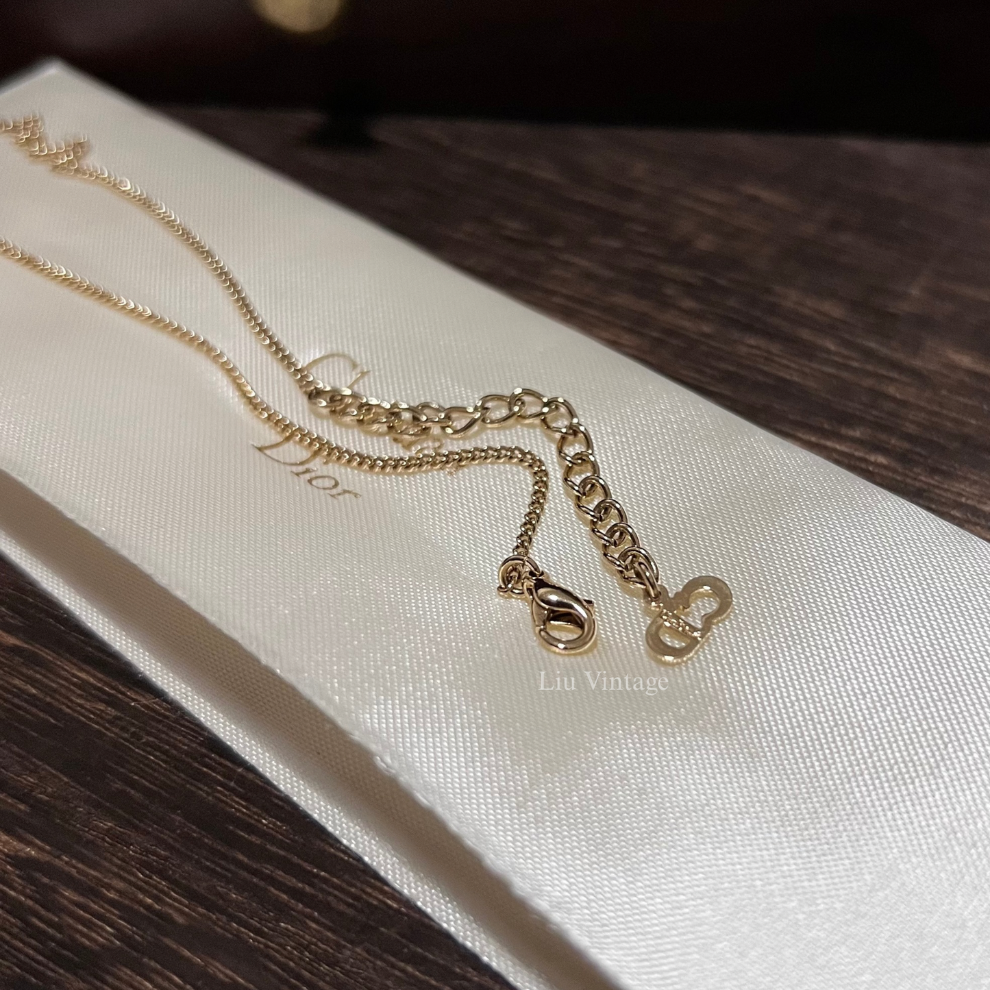 Vintage Dior Faux Pearl Necklace