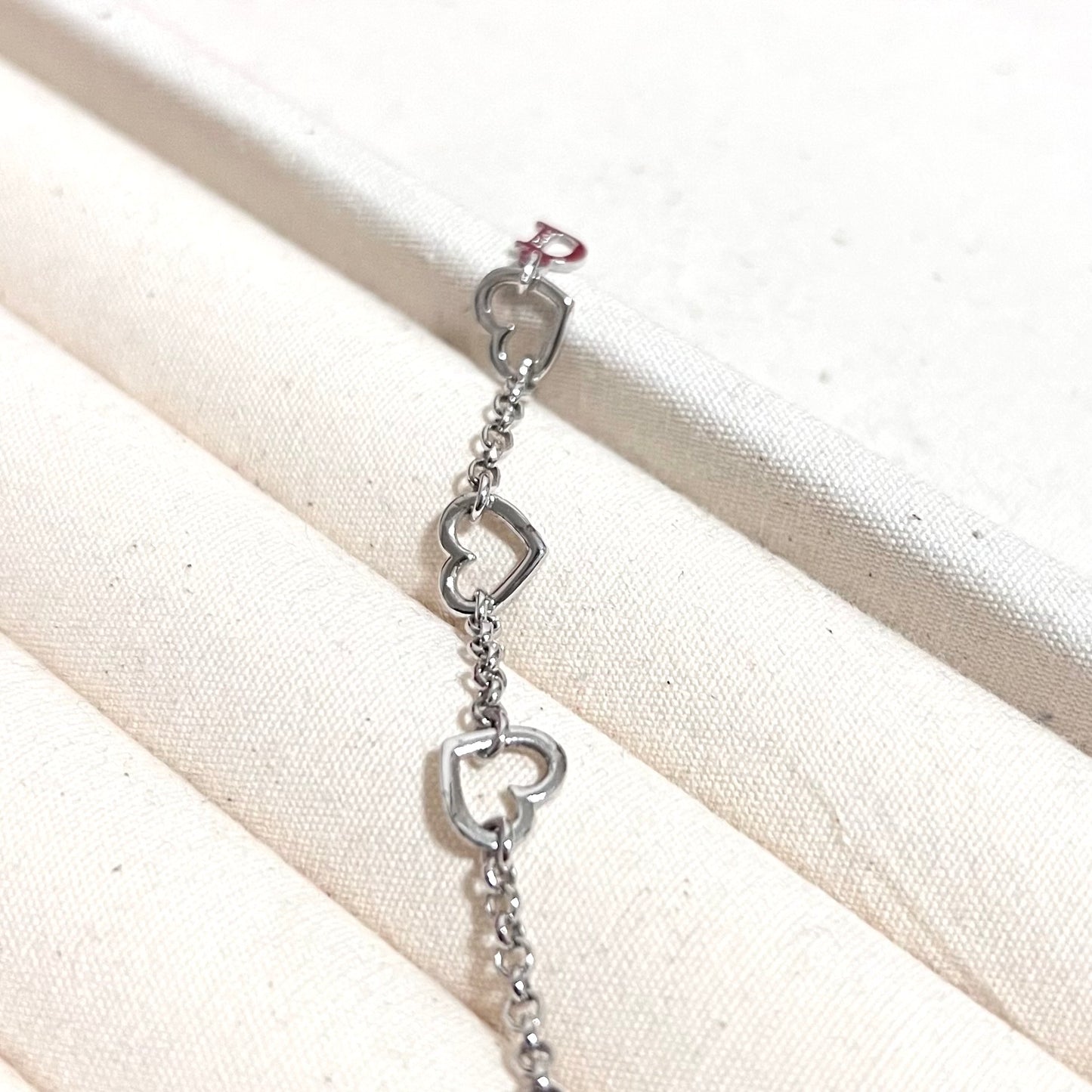 Vintage Dior Trio Heart Bracelet