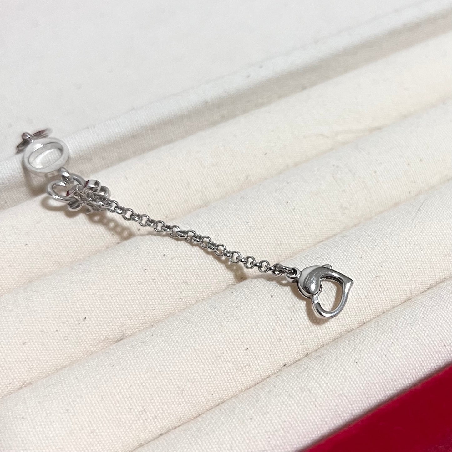 Vintage Dior Trio Heart Bracelet