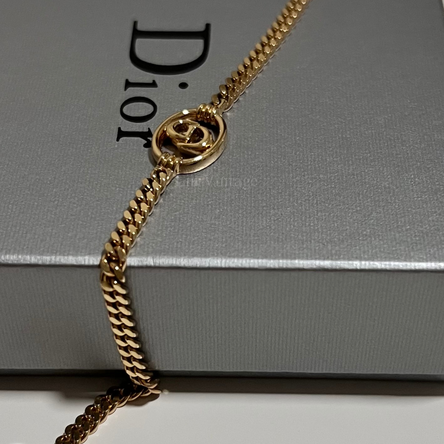 Vintage Dior Oval Frame Bracelet