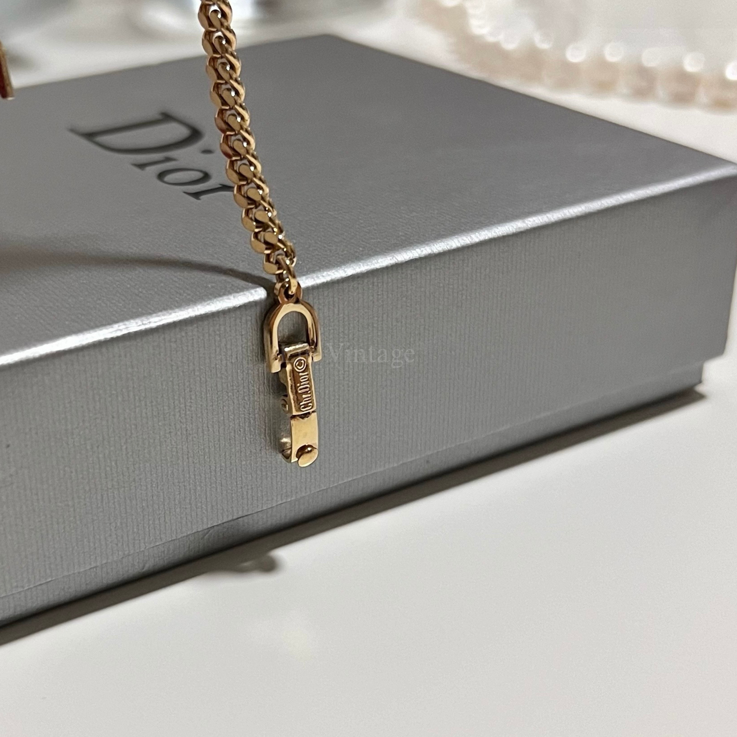 Vintage Dior Oval Frame Bracelet