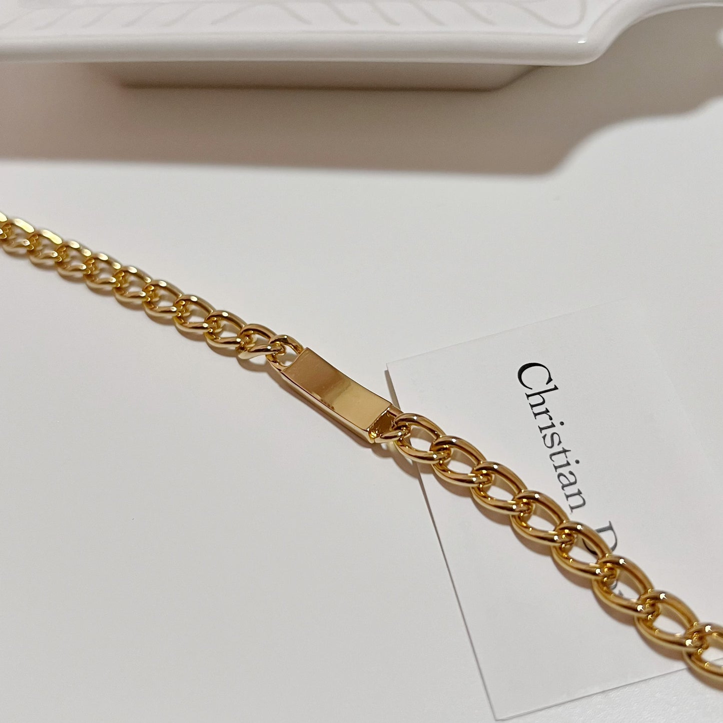 Vintage Dior Tag Bracelet