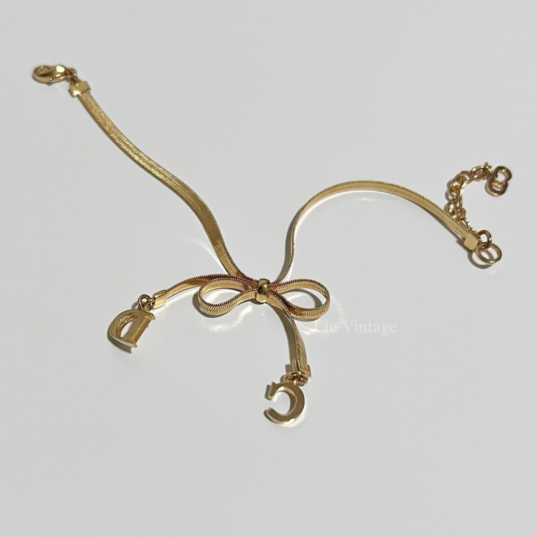 Vintage Dior Ribbon Bracelet