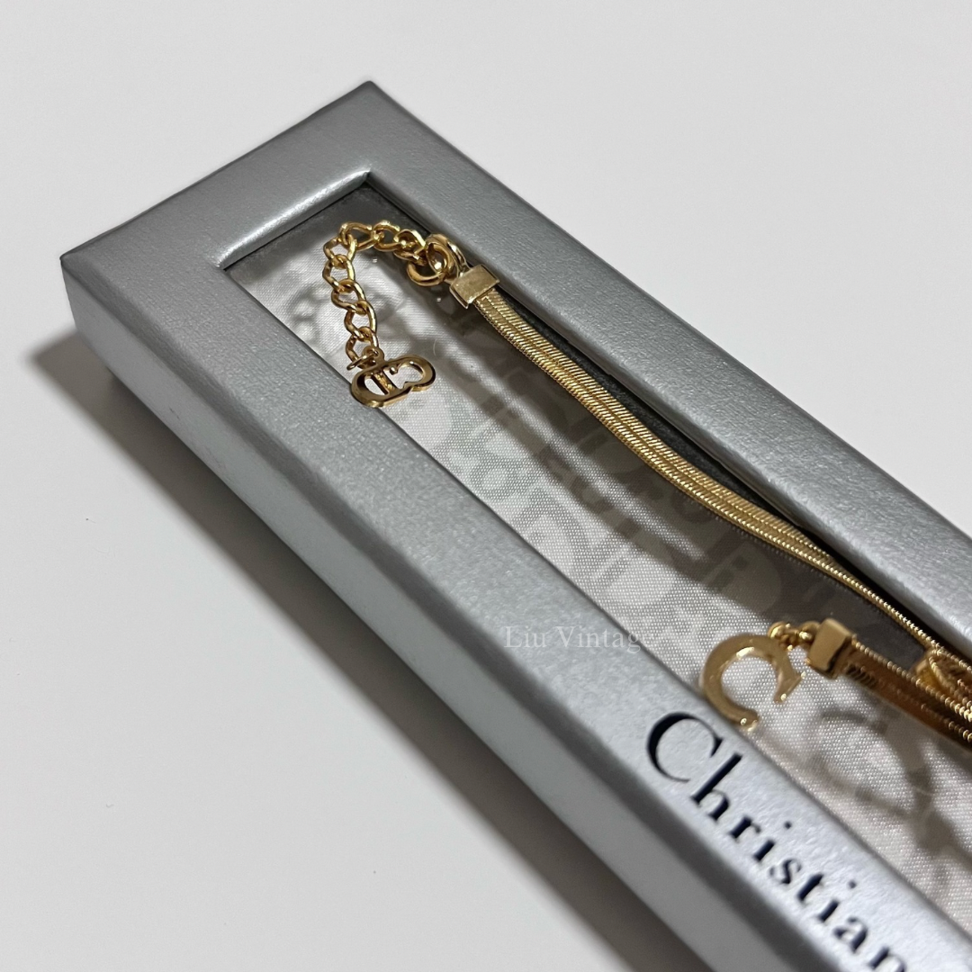 Vintage Dior Ribbon Bracelet