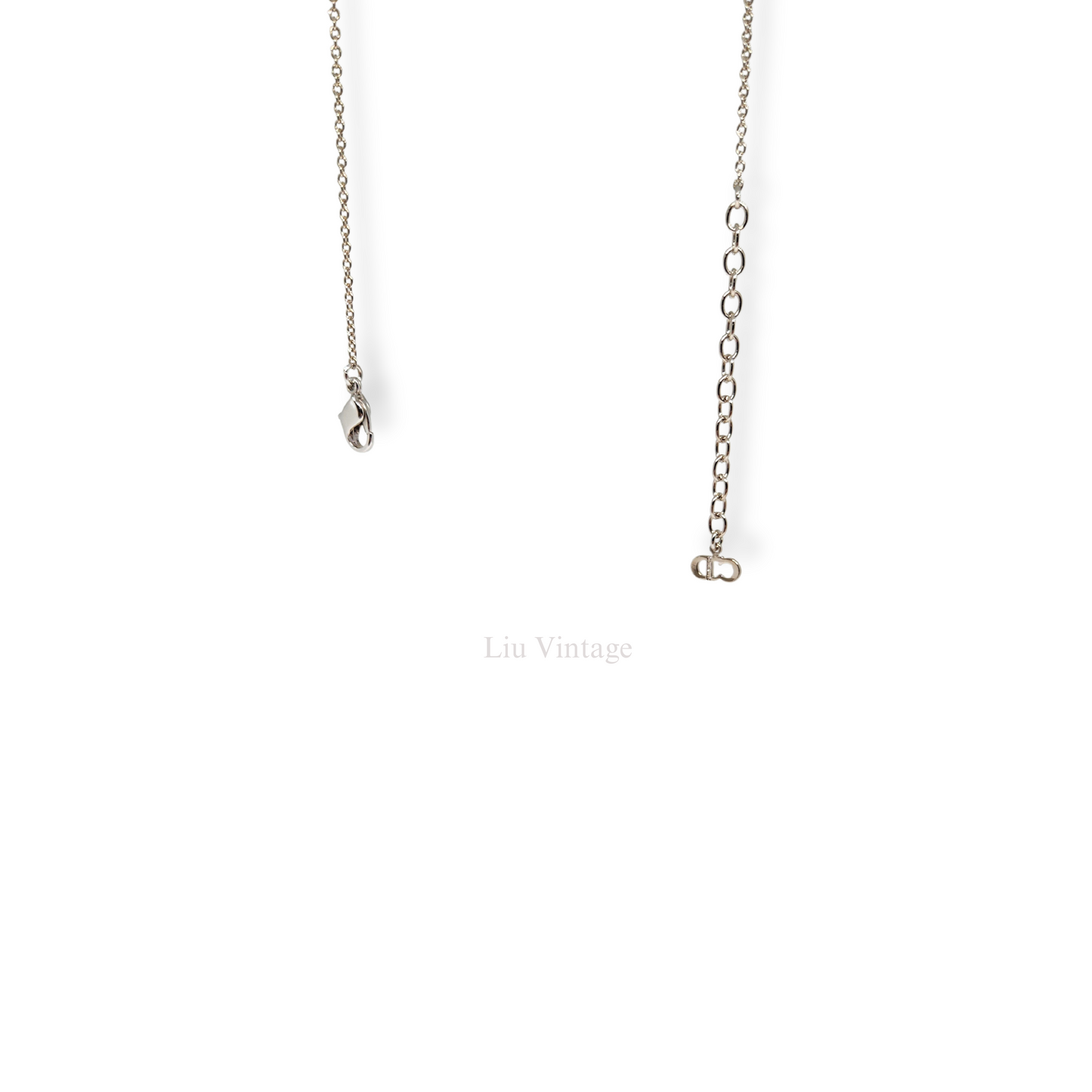 Vintage Dior Heart CD Necklace