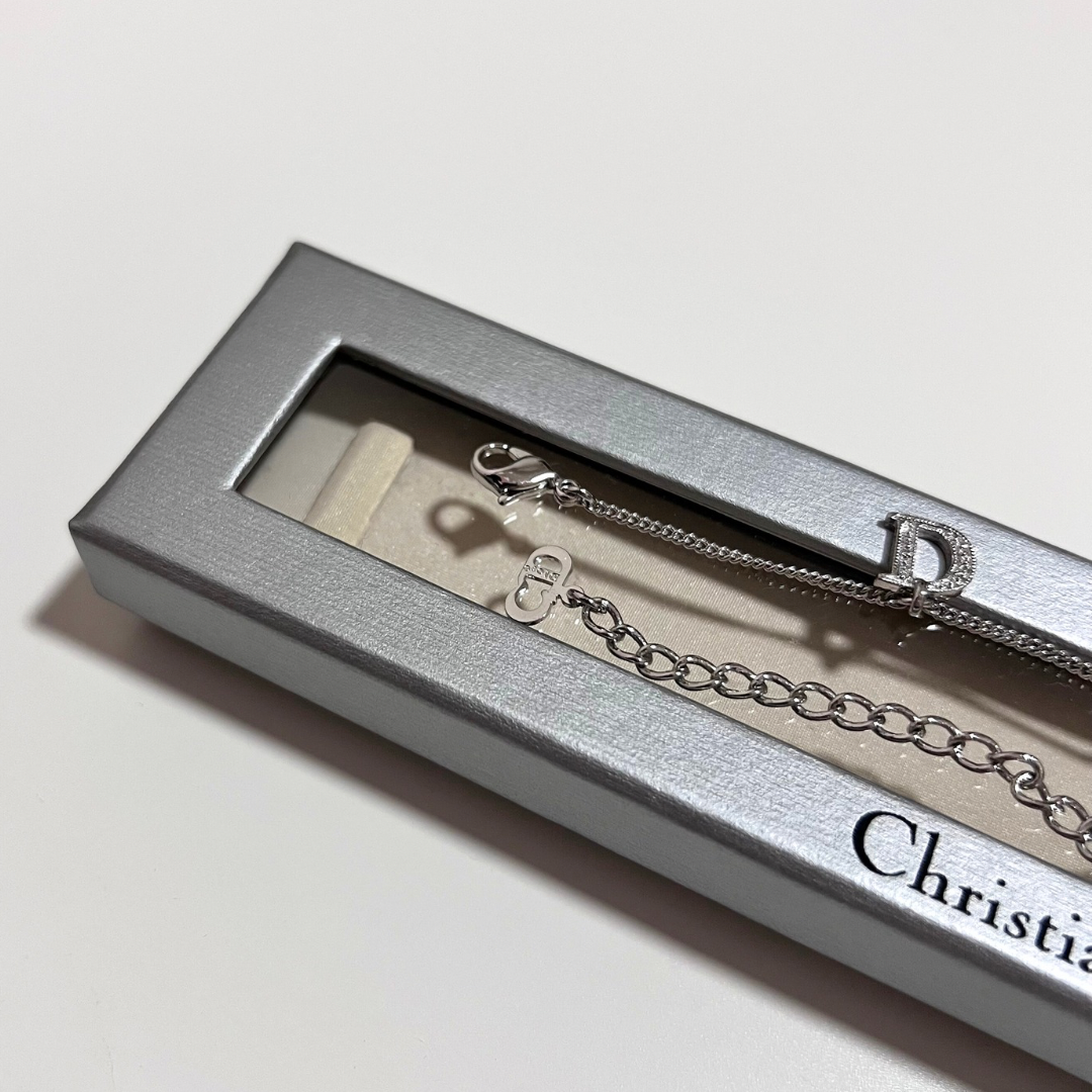 Vintage Dior Letter Bracelet