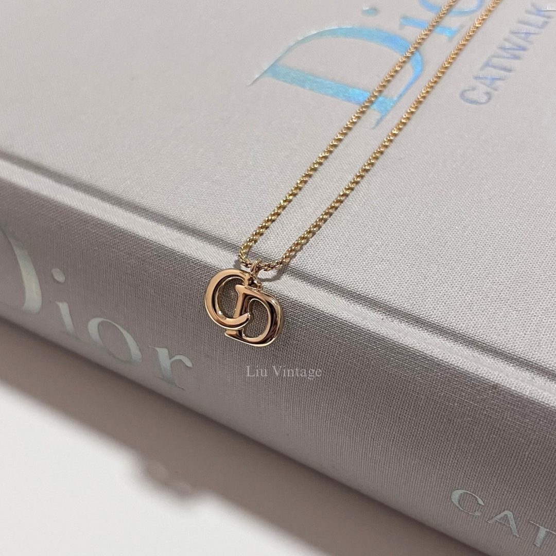 Vintage Dior CD Necklace
