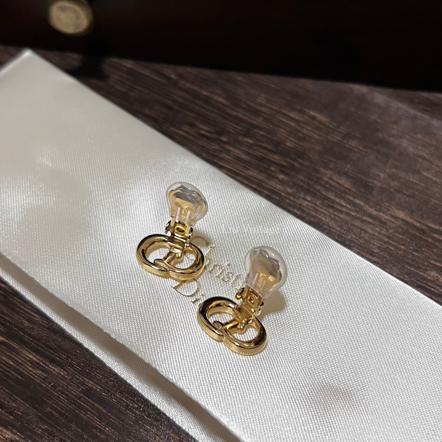 Vintage Dior Clip On Earrings