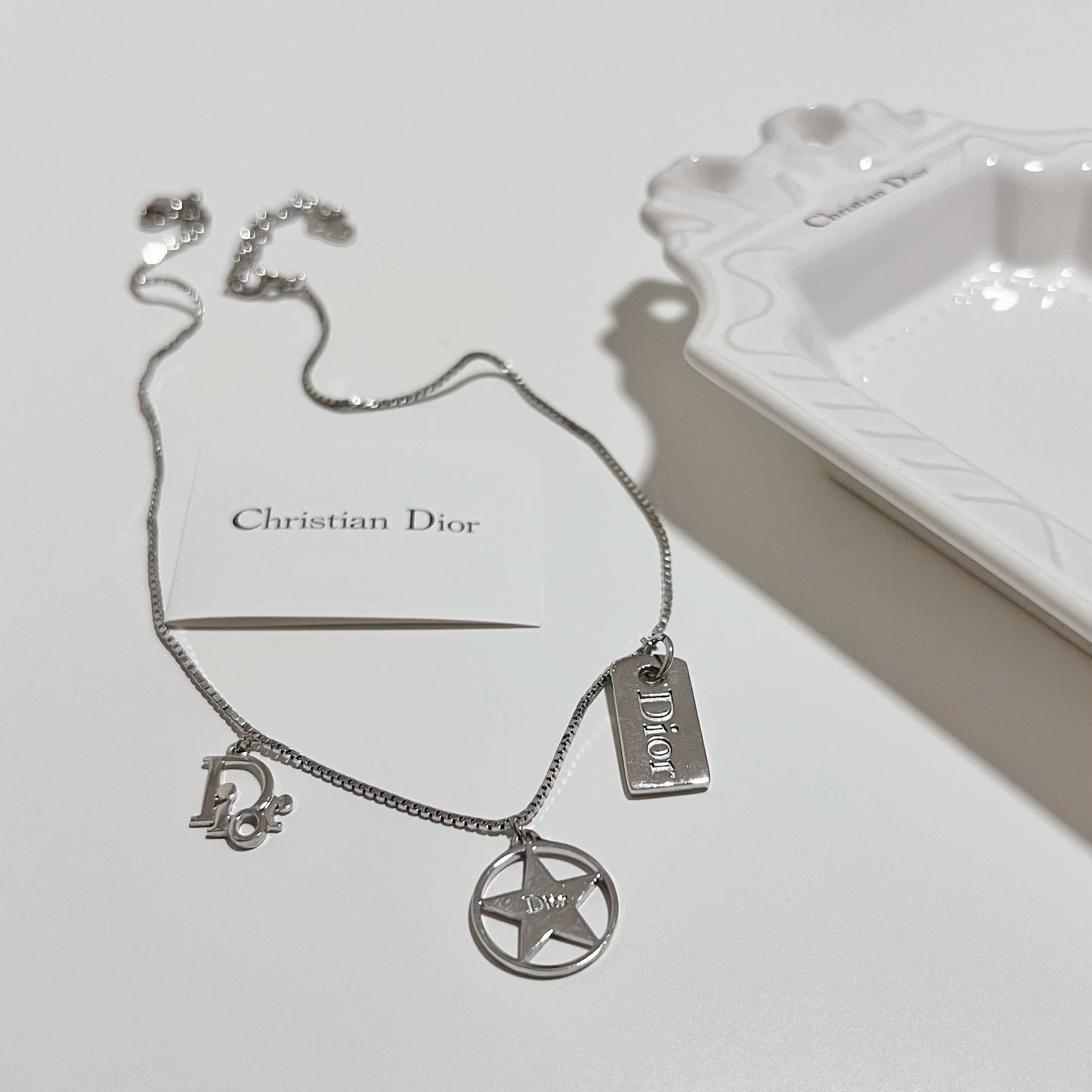 Vintage Dior Multi Charm Necklace