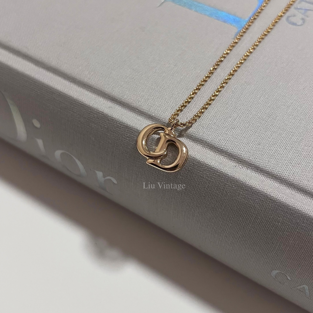 Vintage Dior CD Necklace