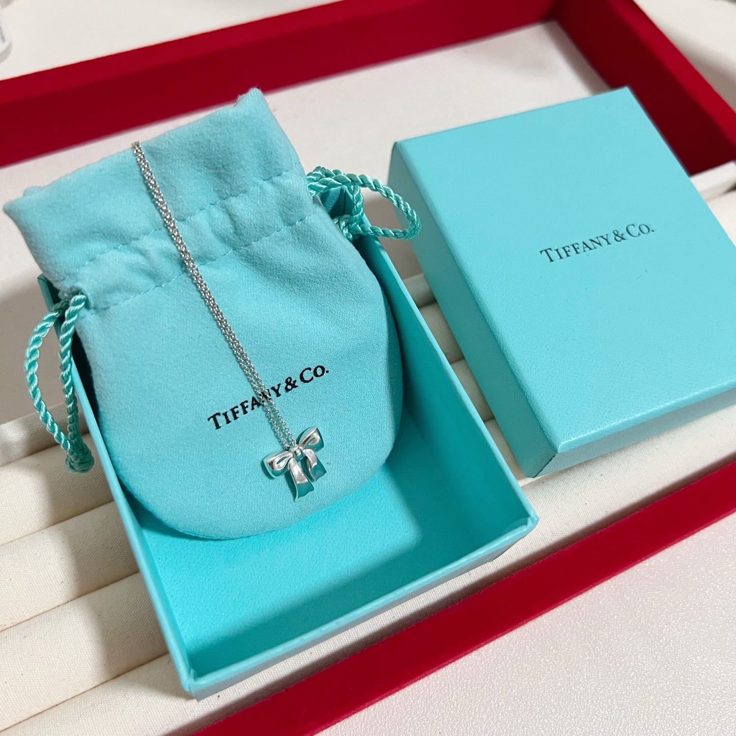 Vintage Tiffany & Co. Ribbon Necklace