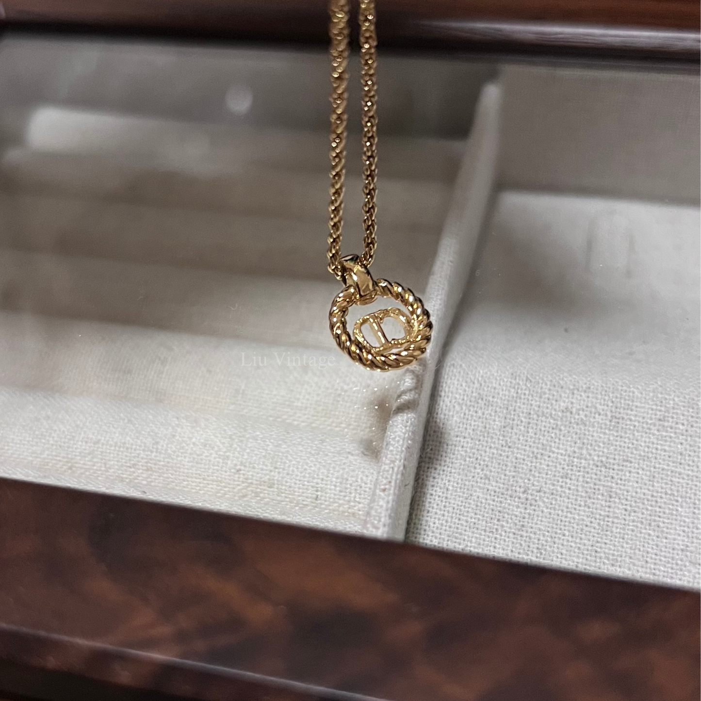 Vintage Dior Round Necklace