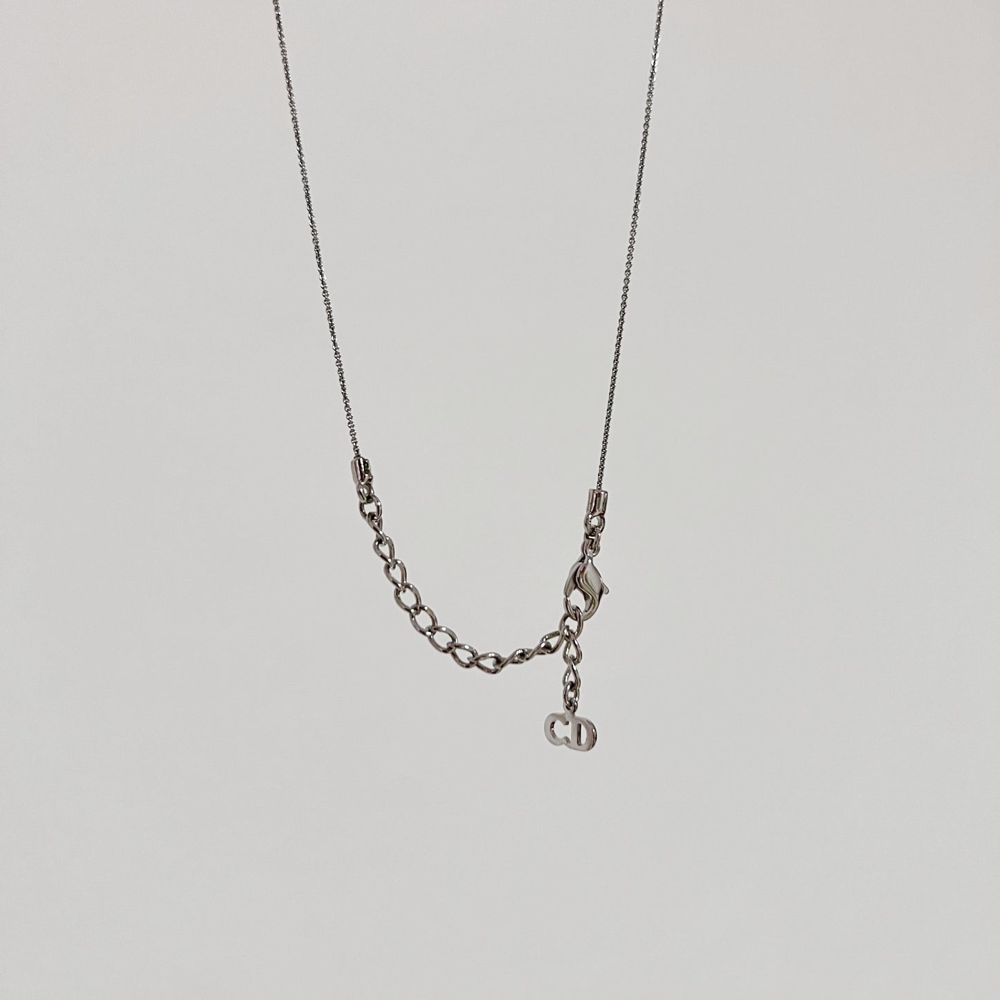 Vintage Dior Lettering Necklace