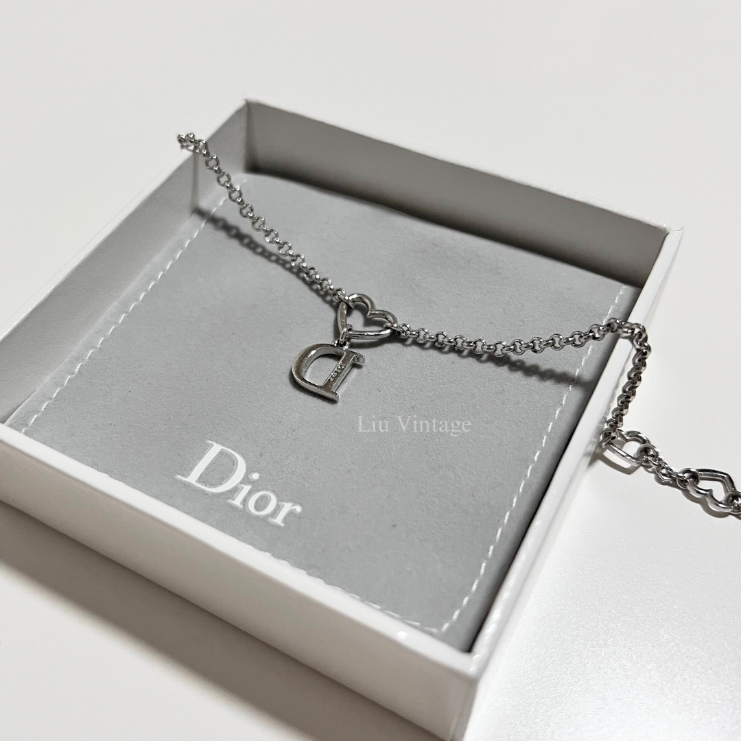 Vintage Dior Heart Bracelet