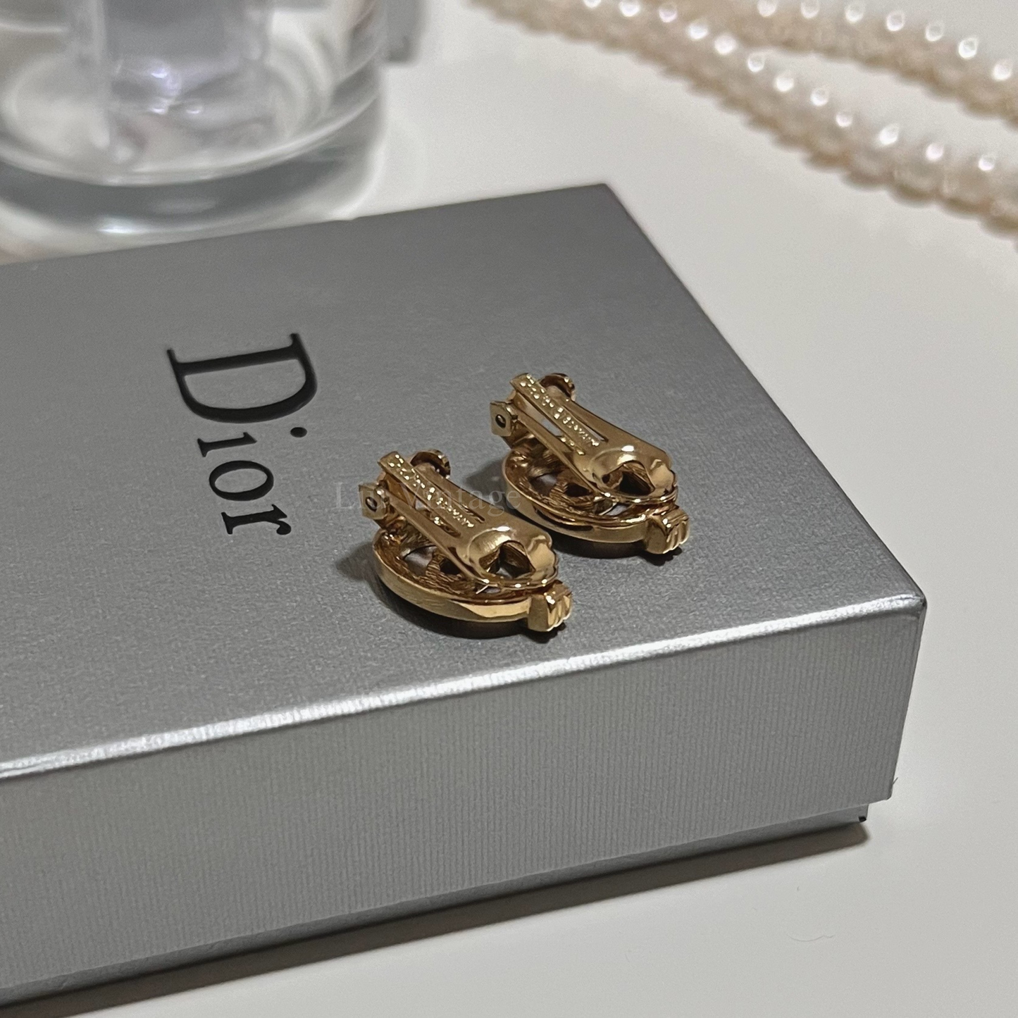 Vintage Dior Clip Ons