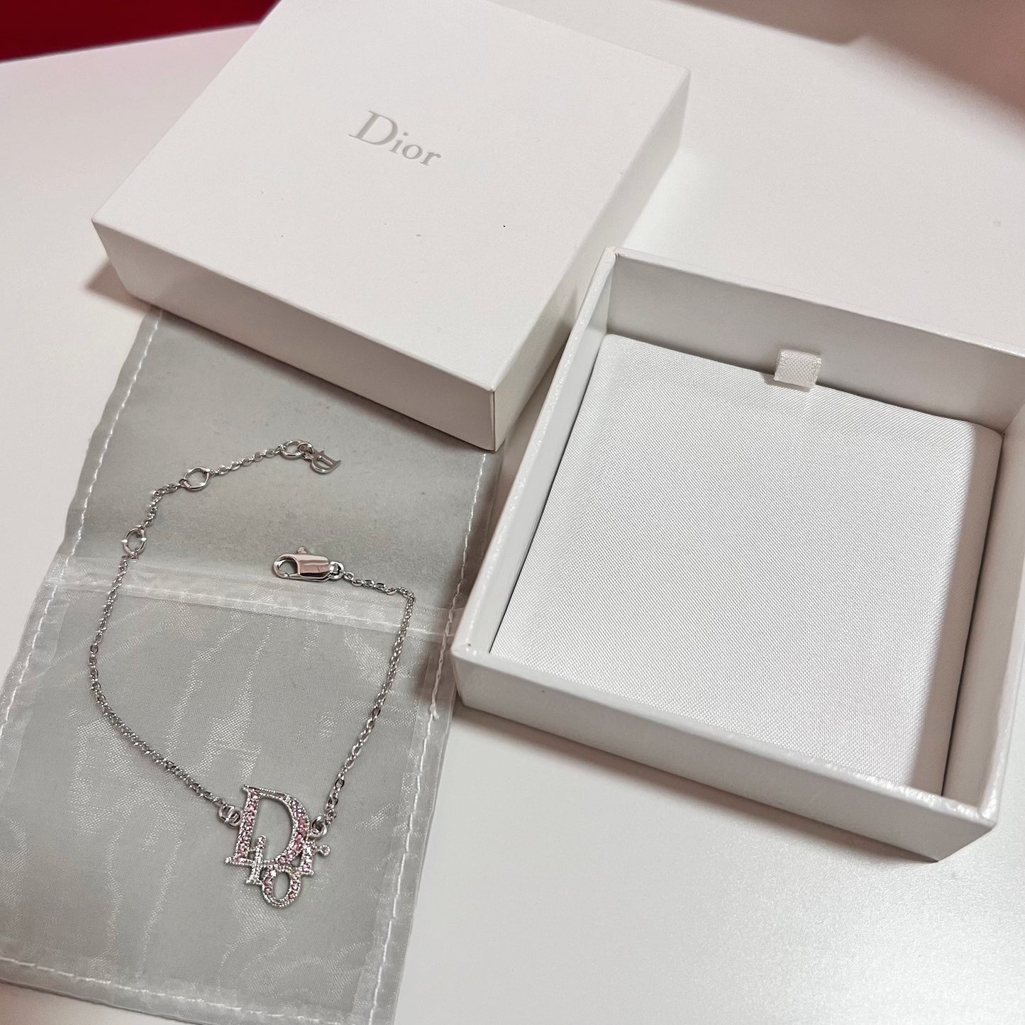 Vintage Dior Pink Crystals (bracelet)