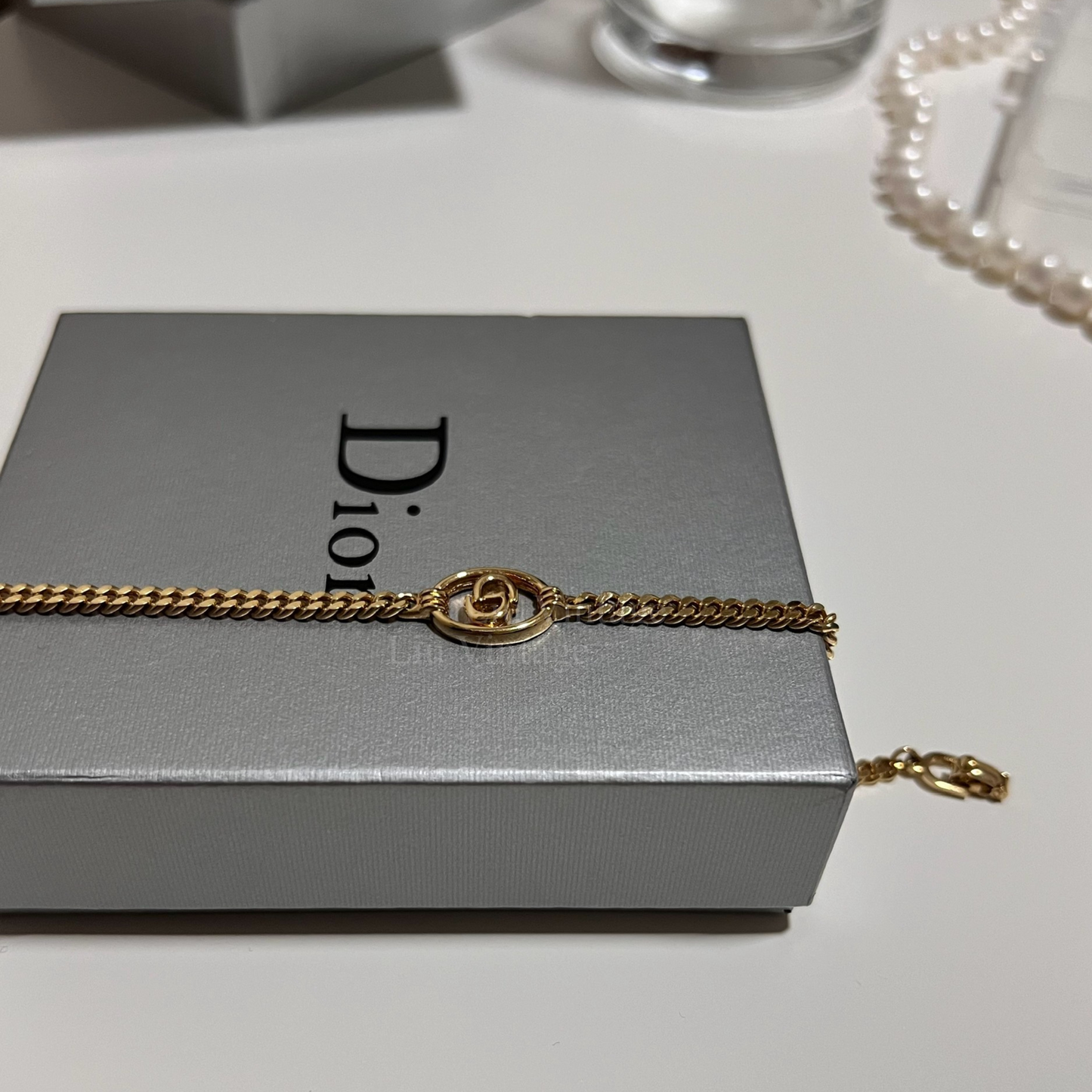 Vintage Dior Oval Frame Bracelet