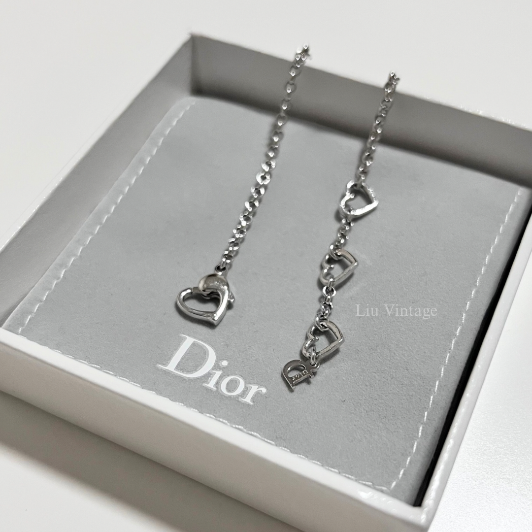 Vintage Dior Heart Bracelet