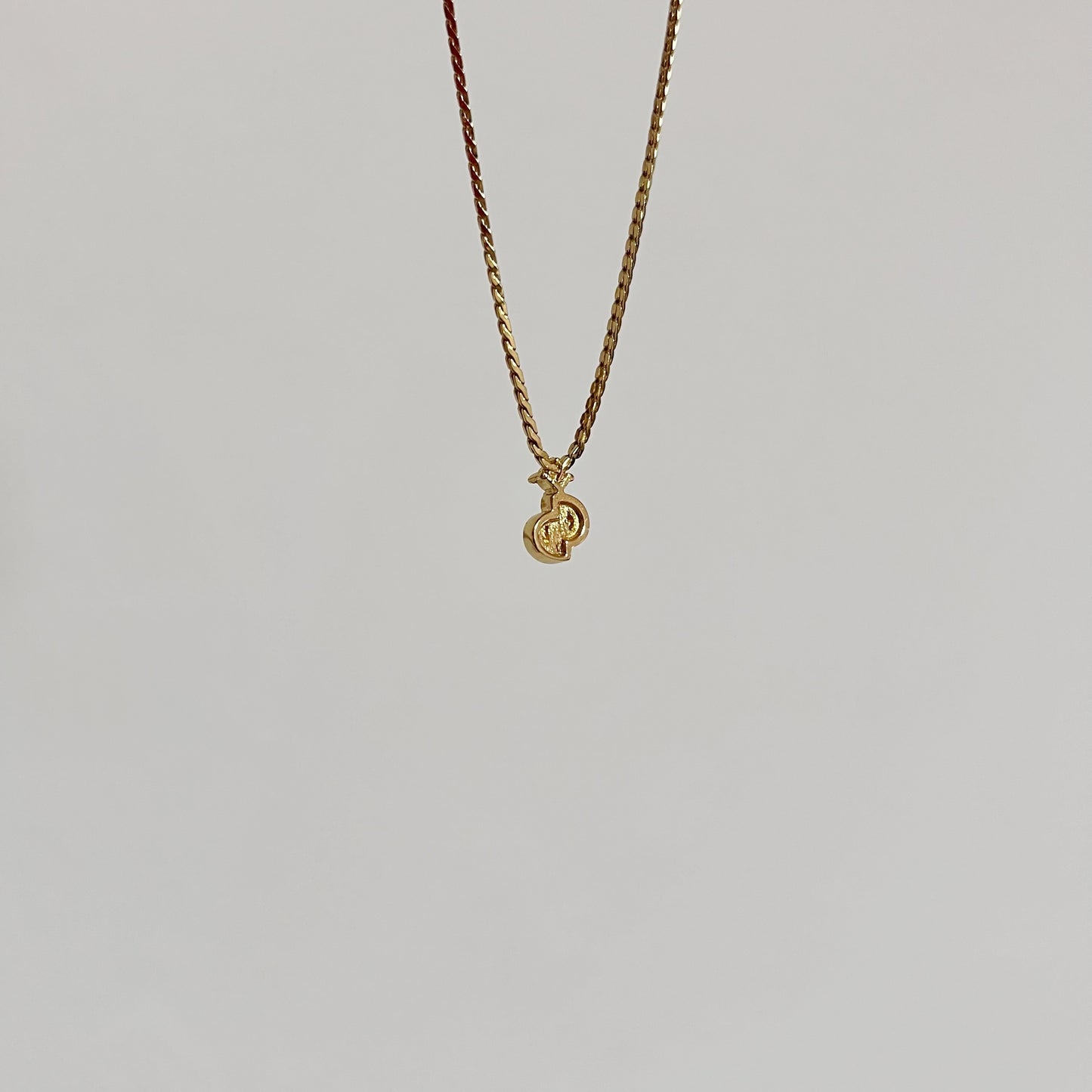 Vintage Dior Mini Pendant Necklace