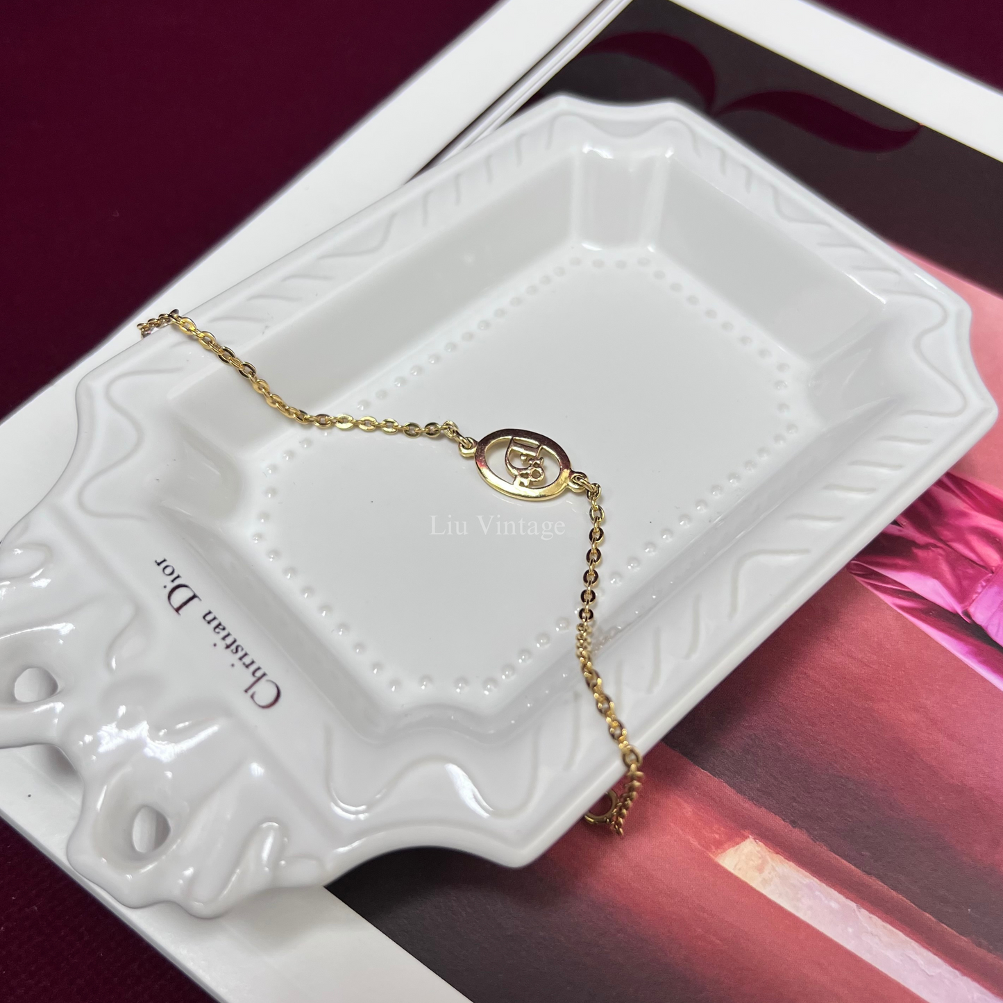 Vintage Dior Oval Bracelet