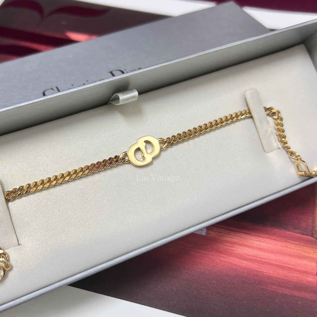 Vintage Dior CD Bracelet