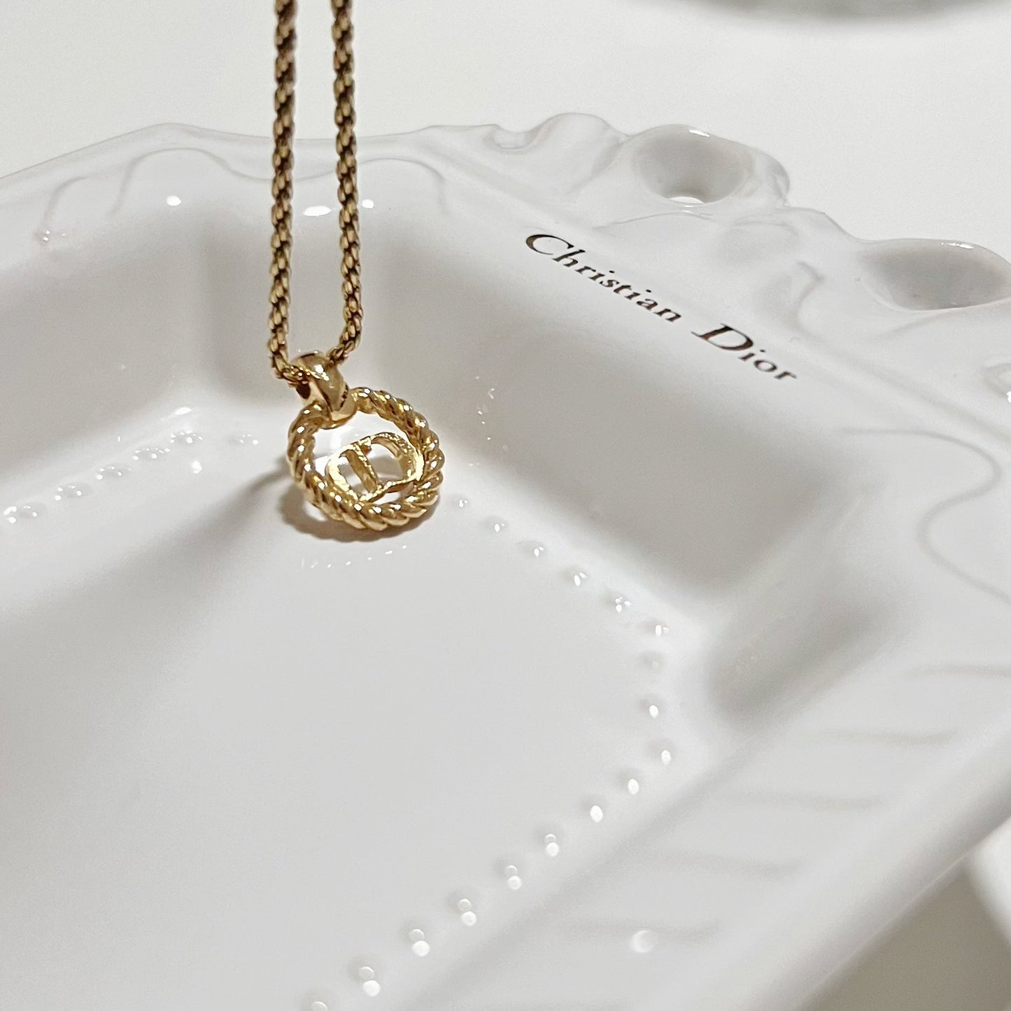 Vintage Dior Round Necklace