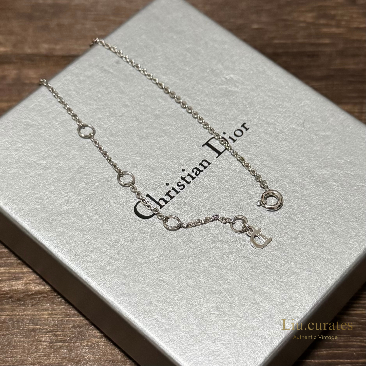 Vintage Dior Dangling Charm Necklace