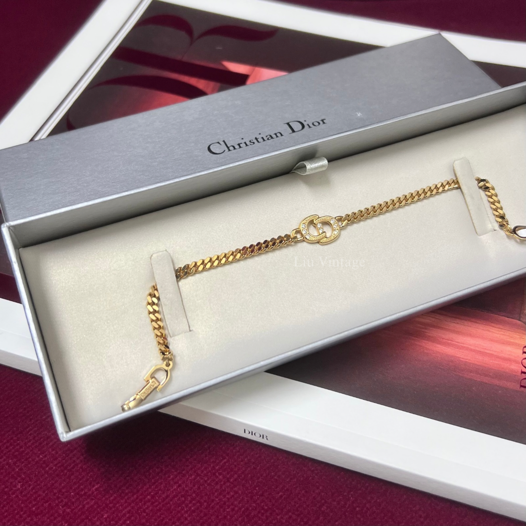 Vintage Dior CD Bracelet