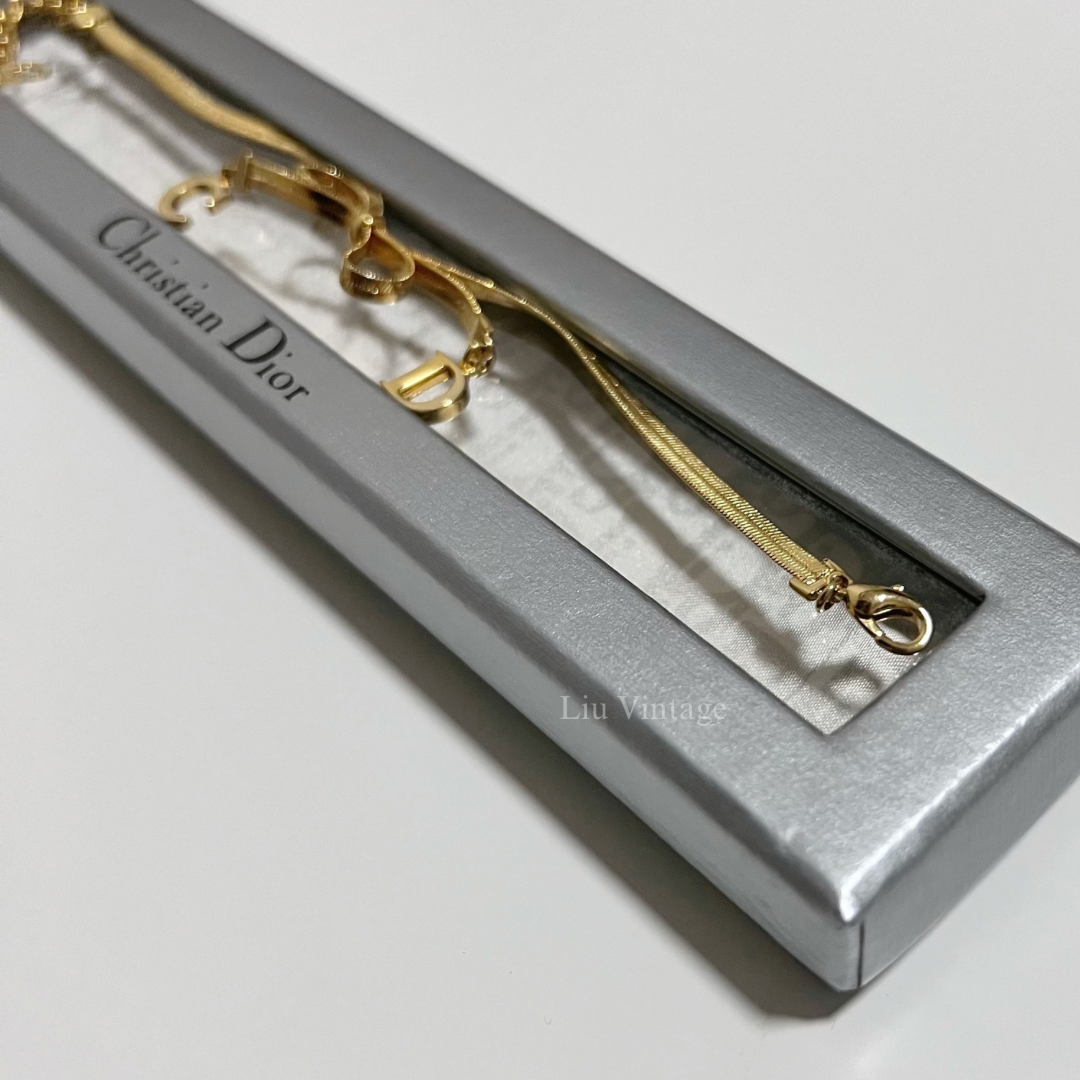 Vintage Dior Ribbon Bracelet