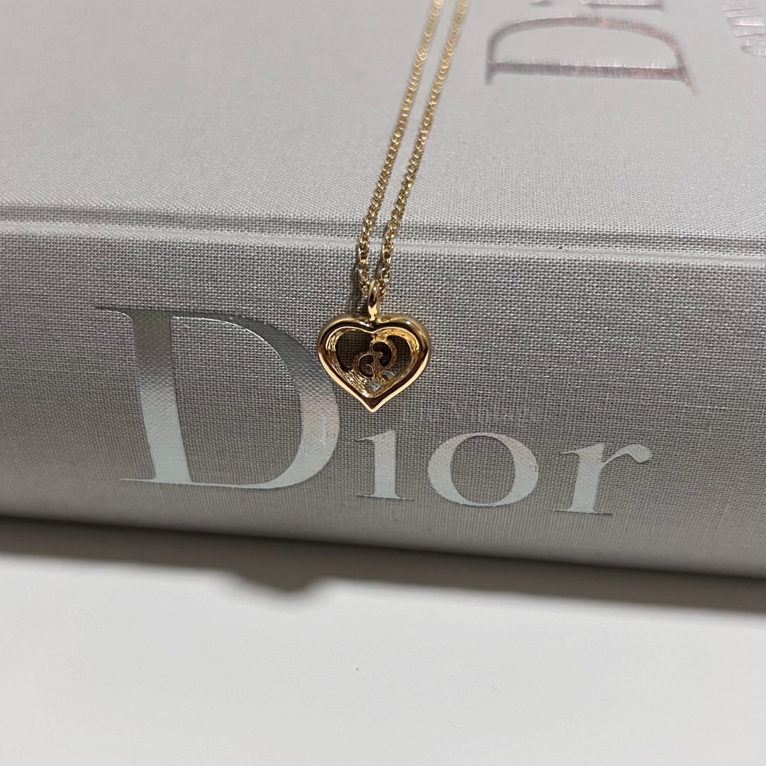 Vintage Dior Heart CD Necklace