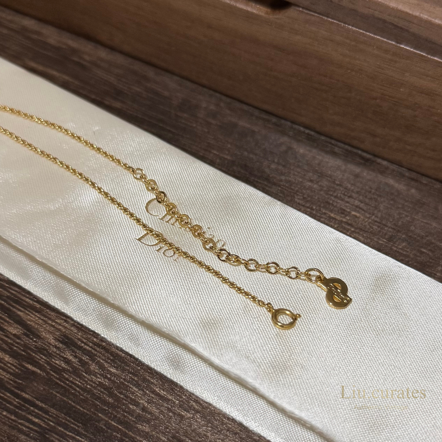 Vintage Dior Heart Necklace