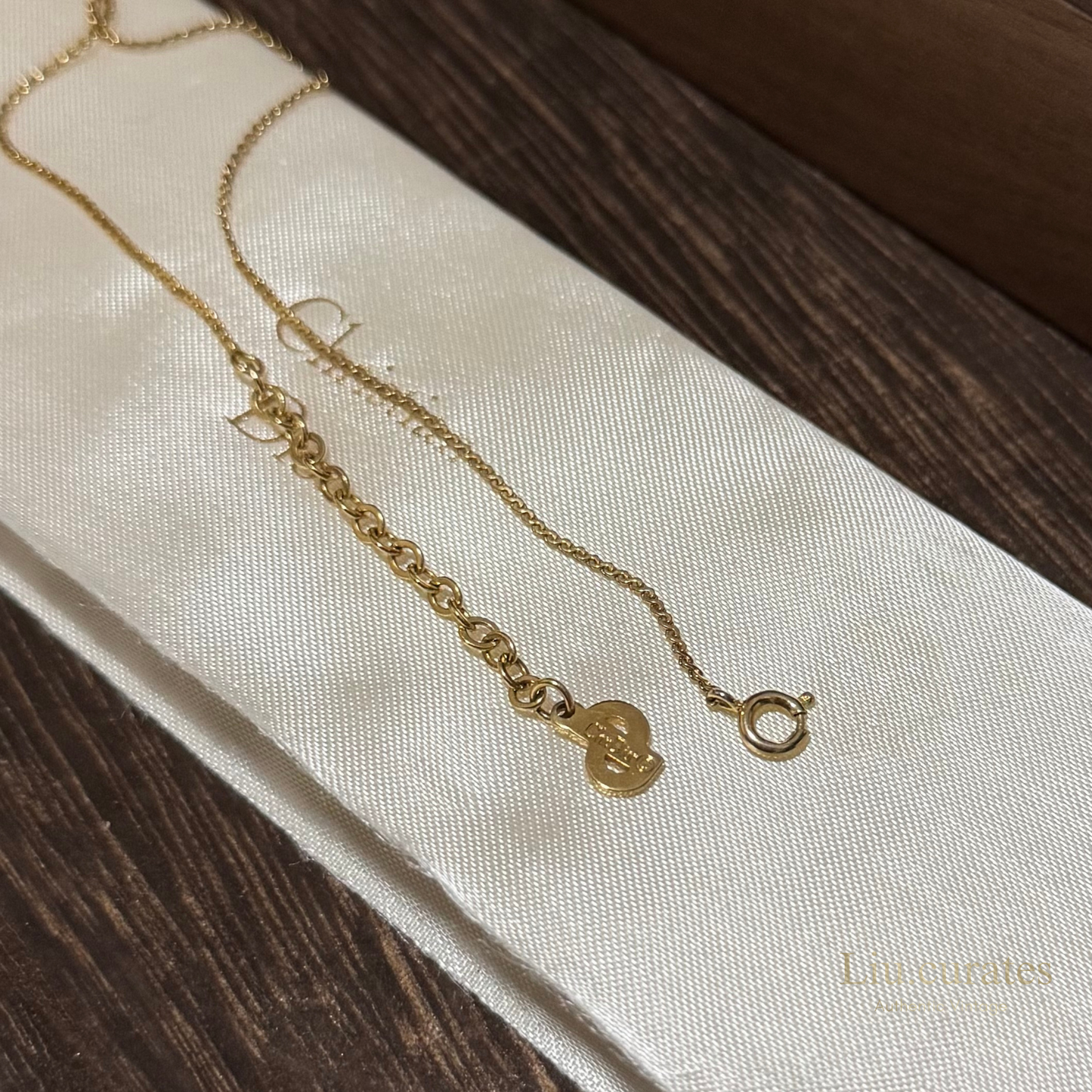 Vintage Dior Mini Pendant Necklace