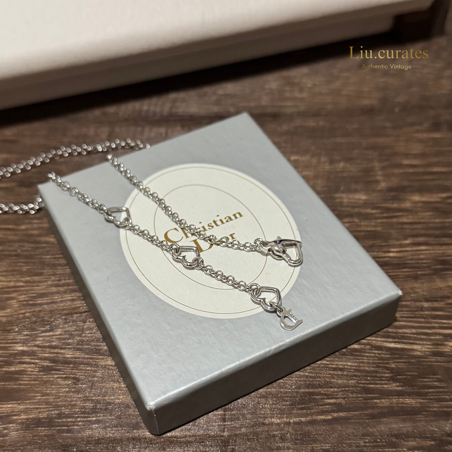 Vintage Dior Heart Necklace