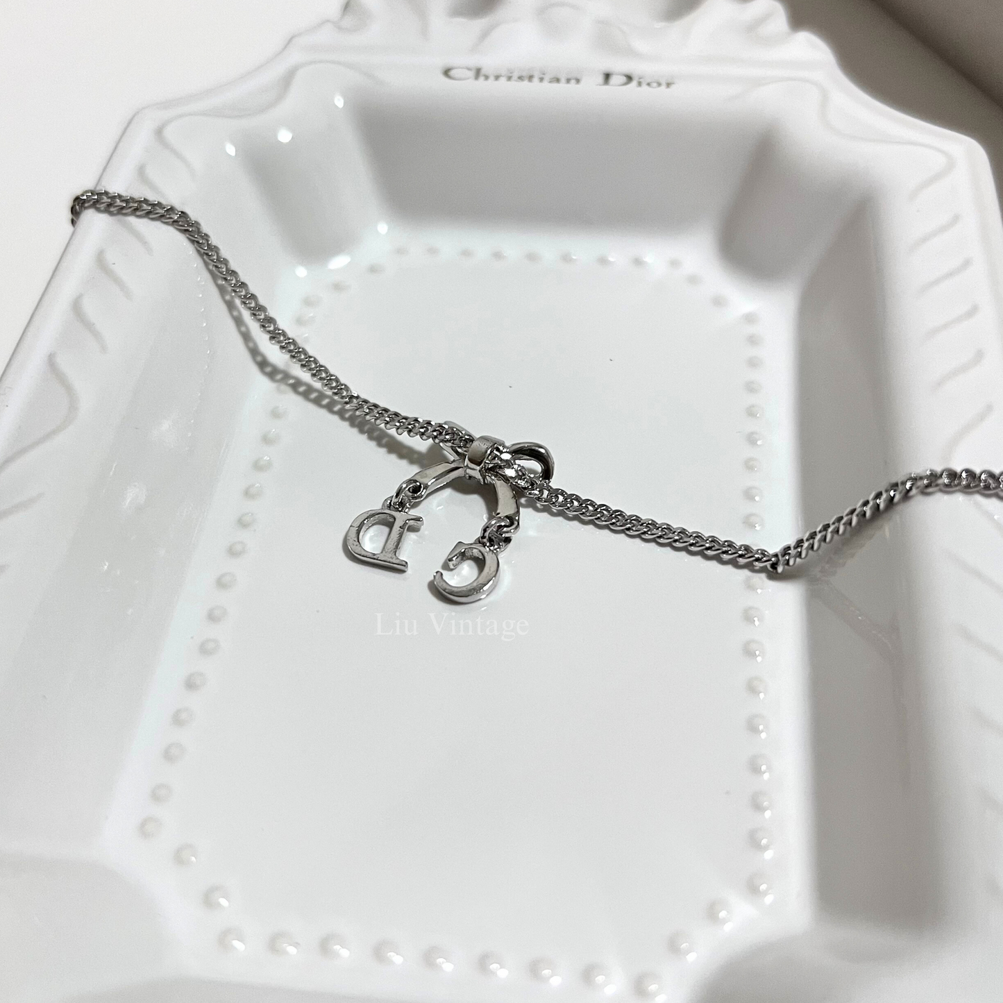 Vintage Dior Mini Ribbon Bracelet
