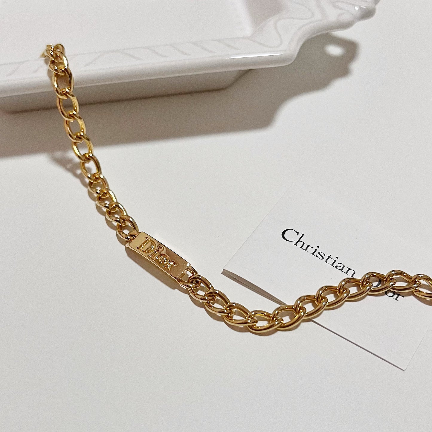 Vintage Dior Tag Bracelet