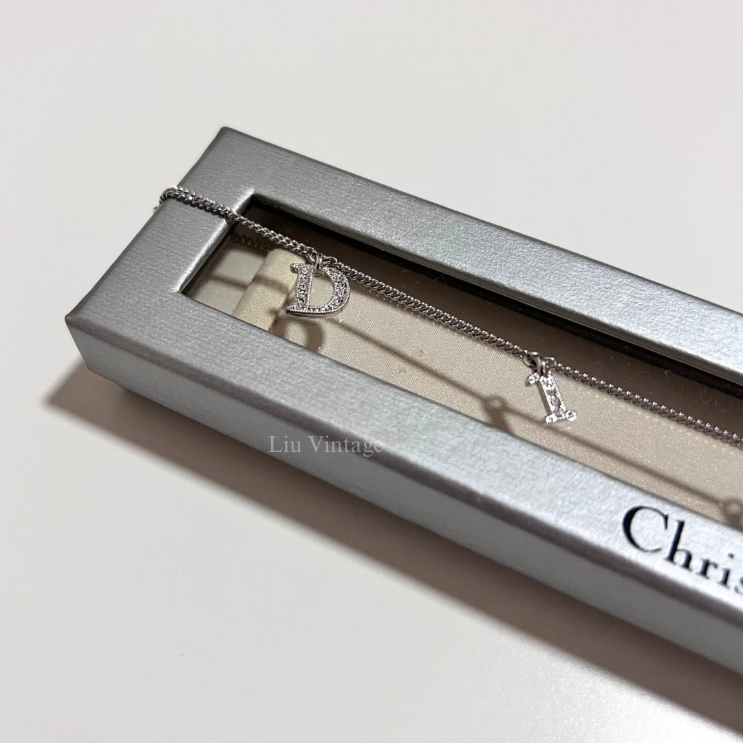 Vintage Dior Letter Bracelet