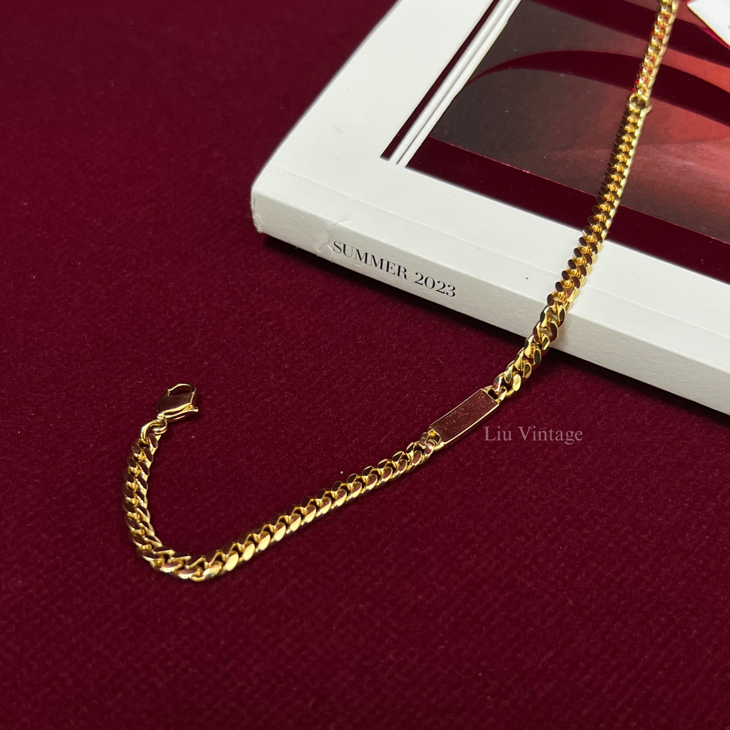 Vintage Dior Mini Tag Bracelet