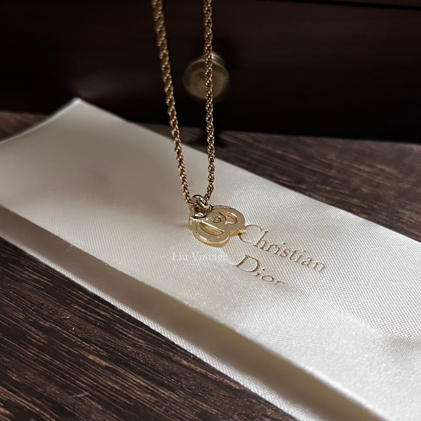 Vintage Dior Cursive CD