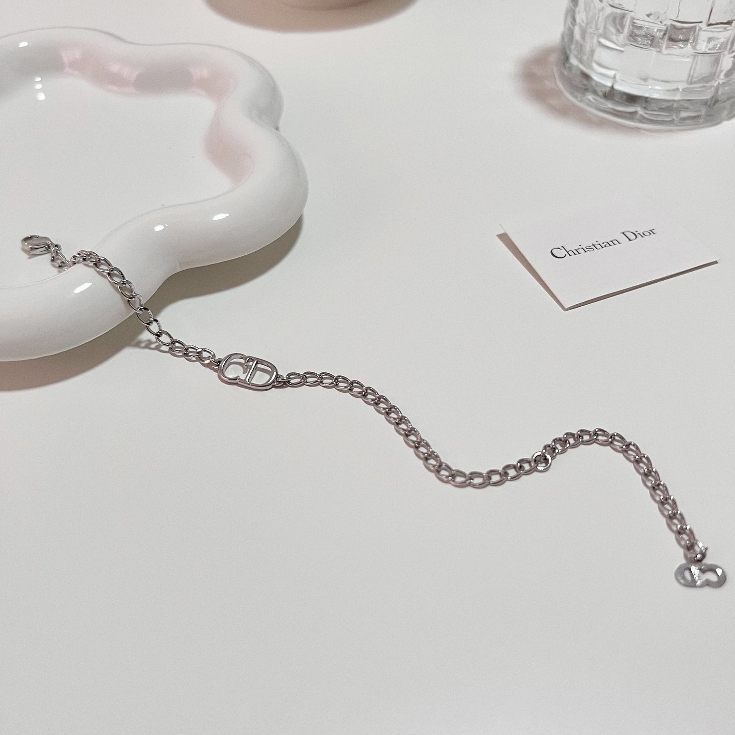 Vintage Dior CD Bracelet (silver color)