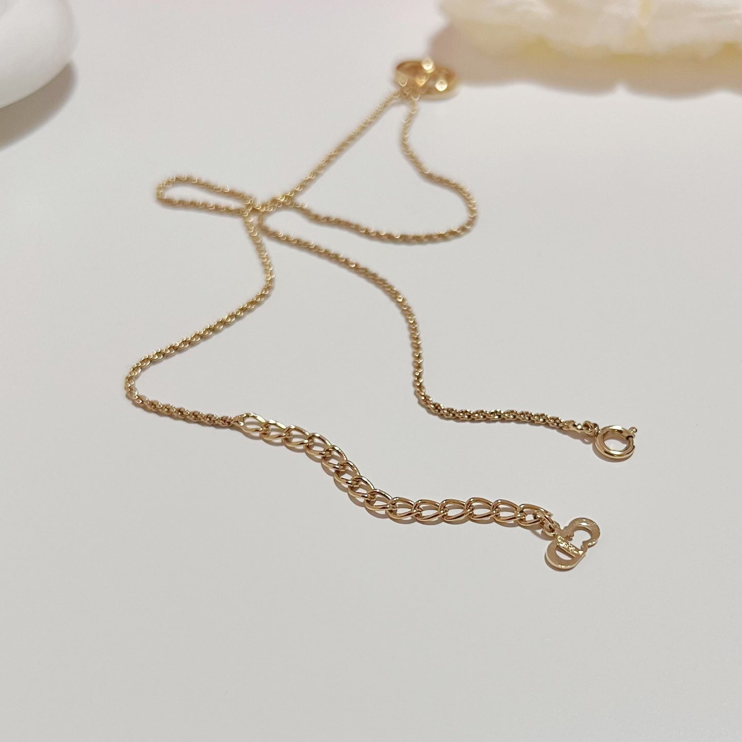 Vintage Dior CD Necklace