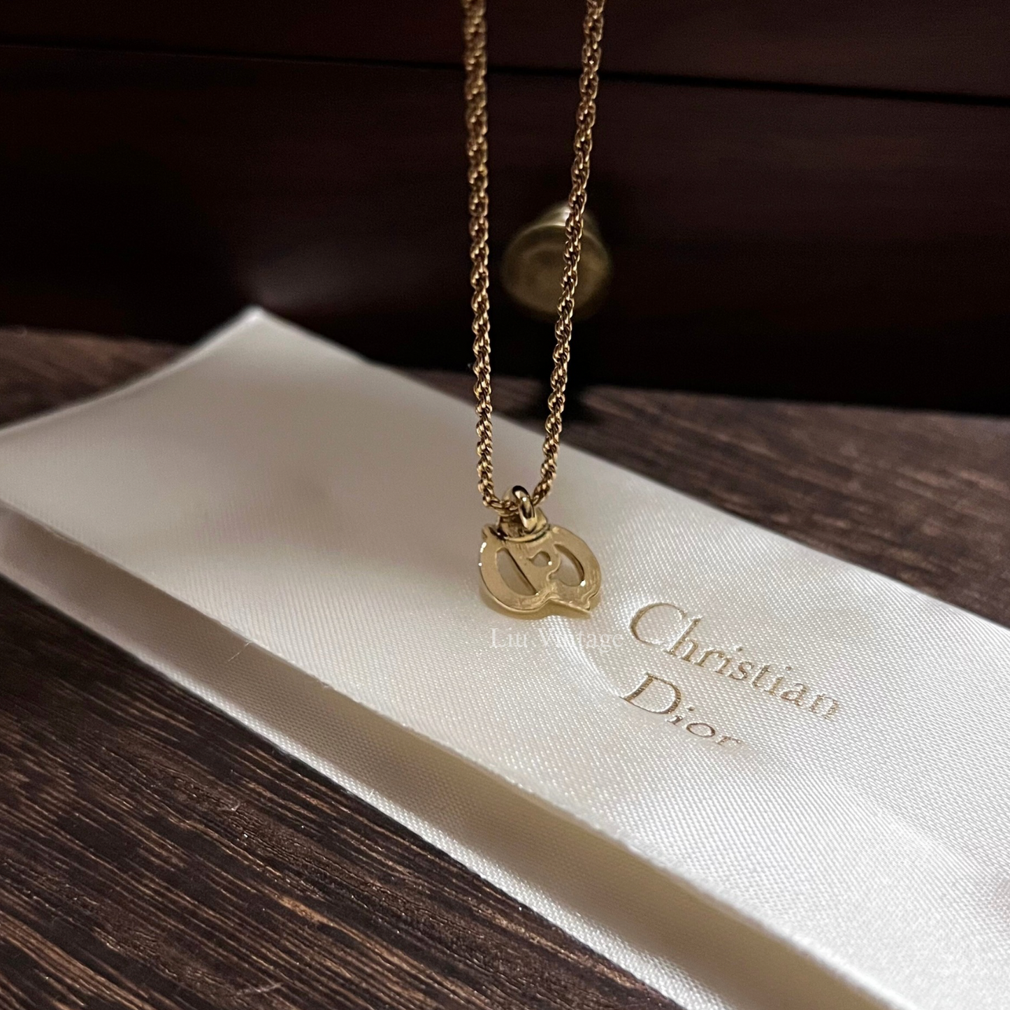 Vintage Dior Cursive CD
