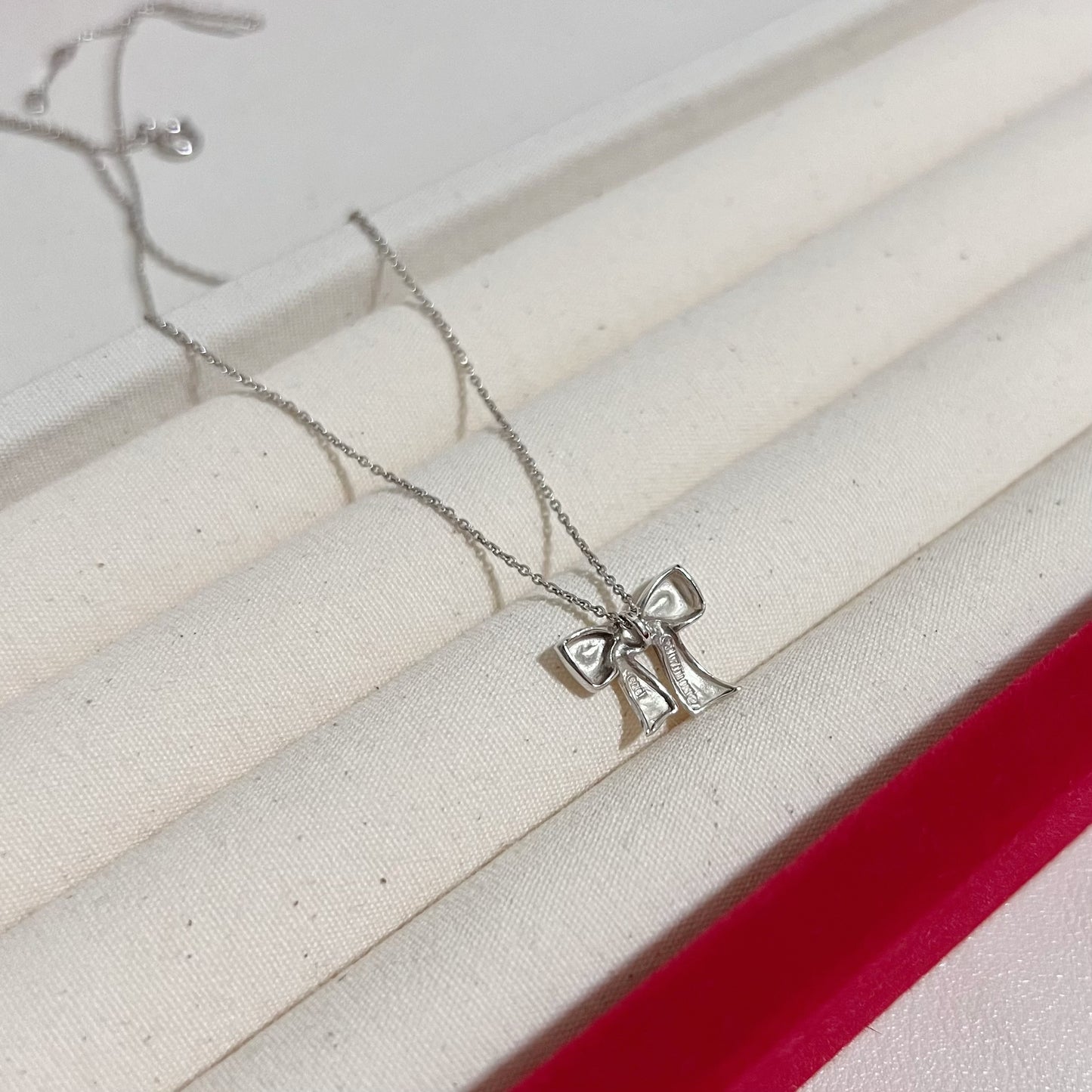 Vintage Tiffany & Co. Ribbon Necklace