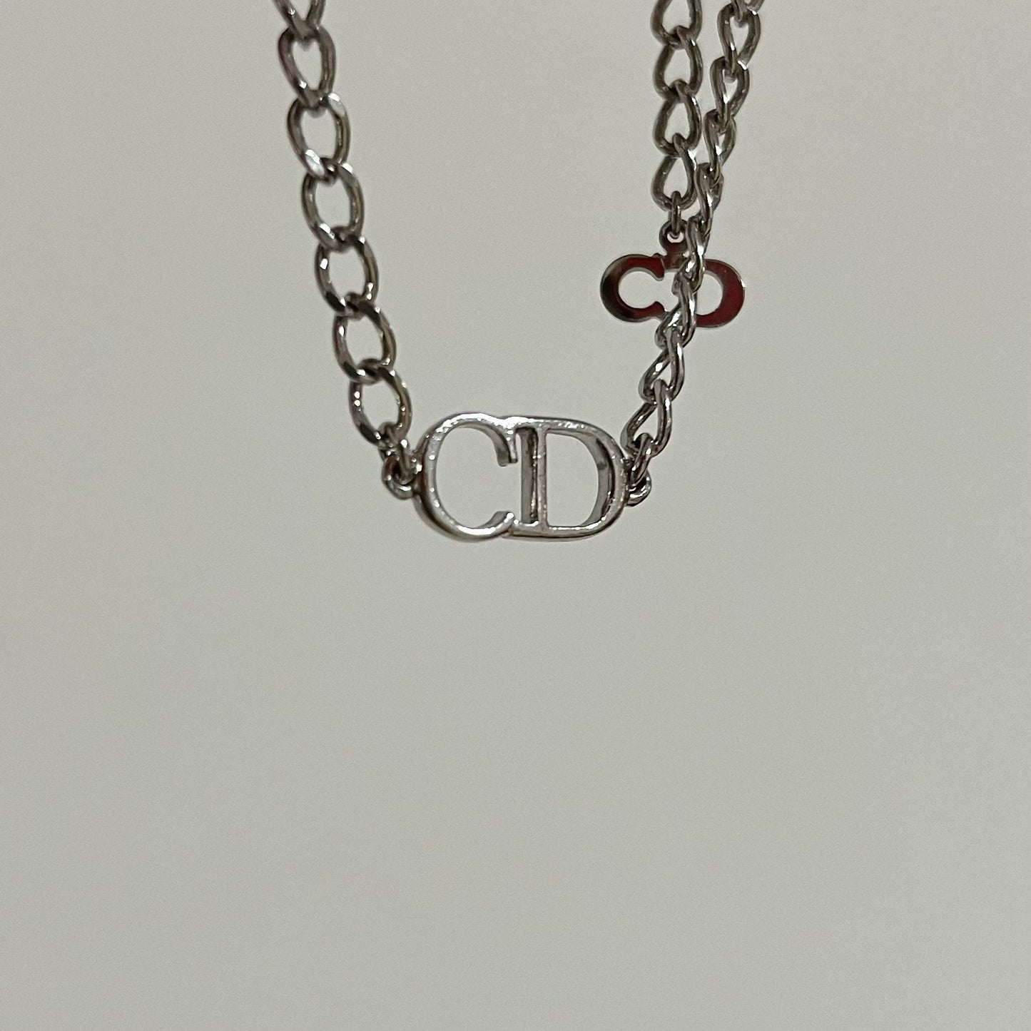 Vintage Dior CD Bracelet (silver color)