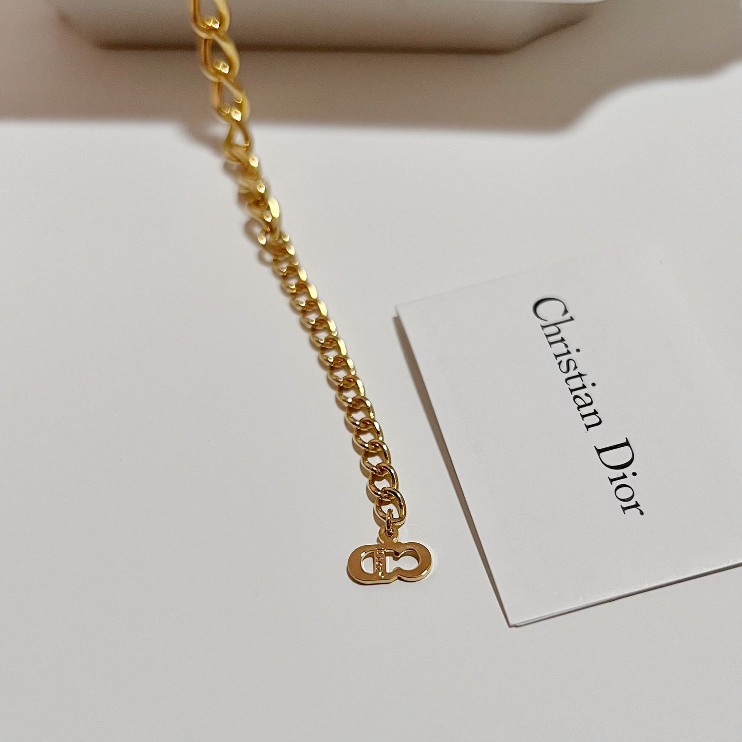 Vintage Dior Tag Bracelet