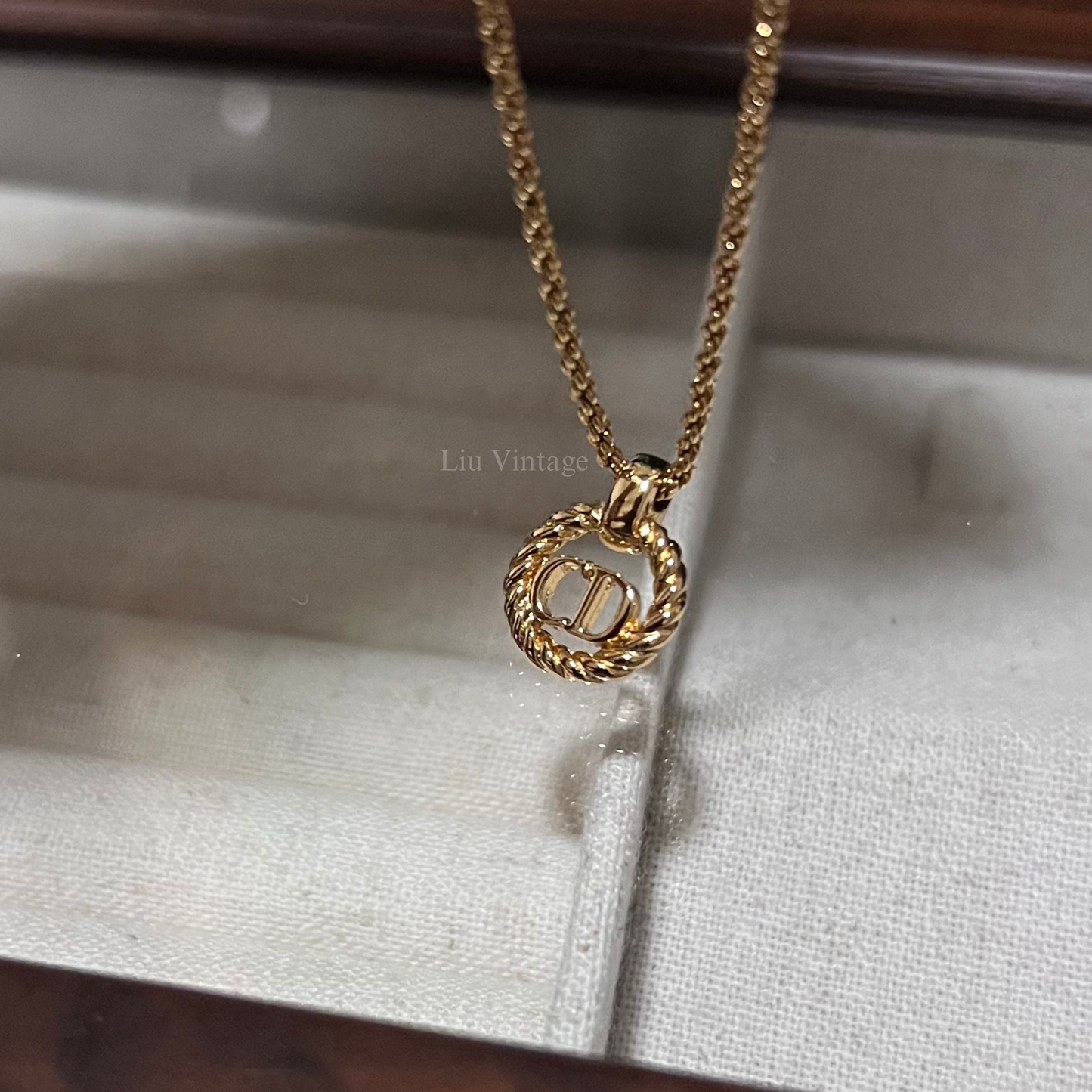 Vintage Dior Round Necklace