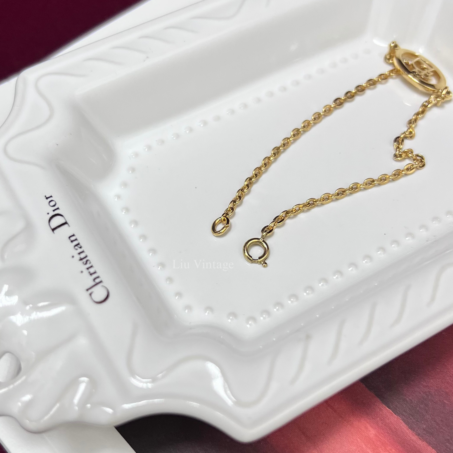 Vintage Dior Oval Bracelet