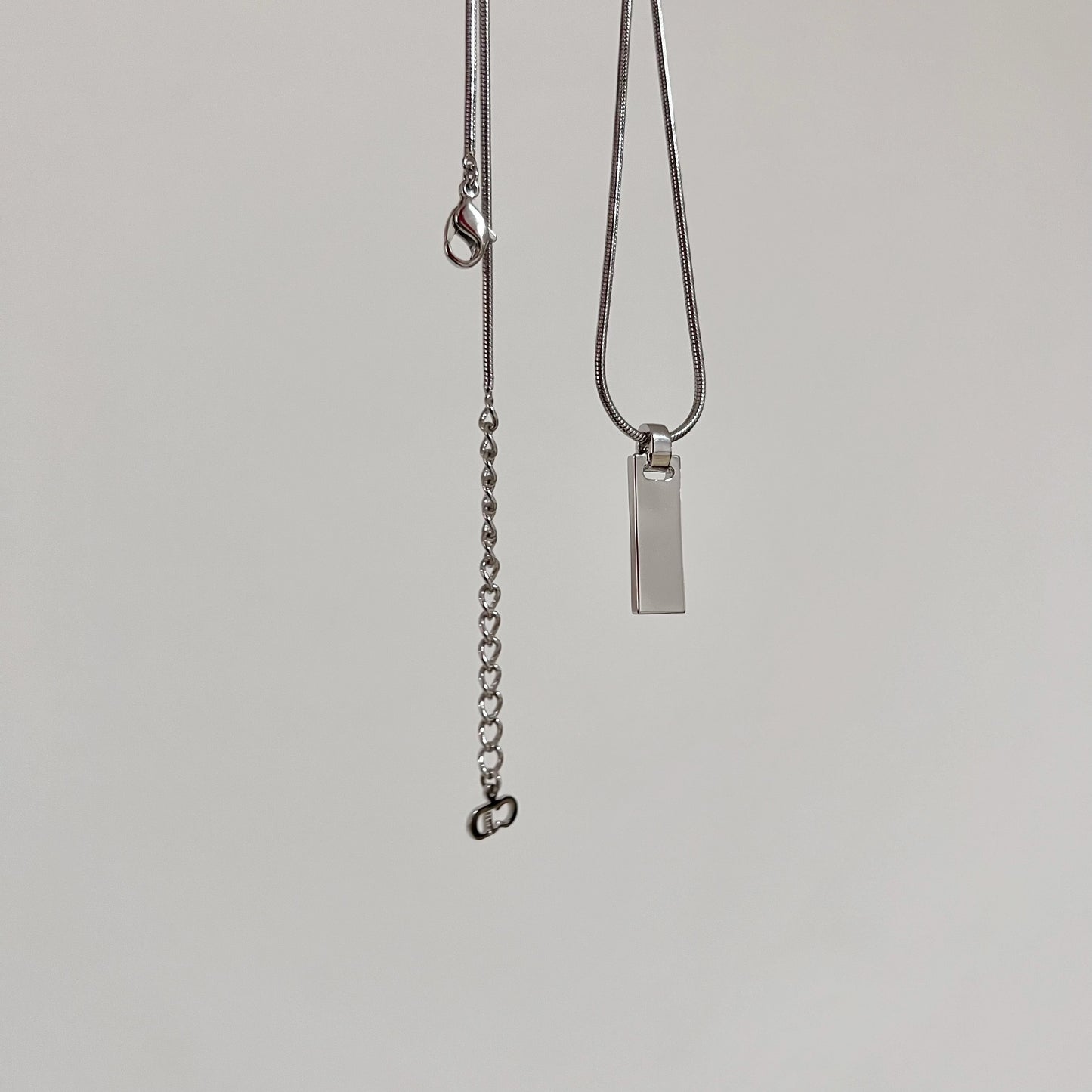 Vintage Dior Tag Necklace