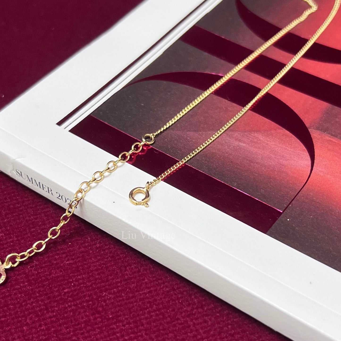 Vintage Dior Heart Necklace