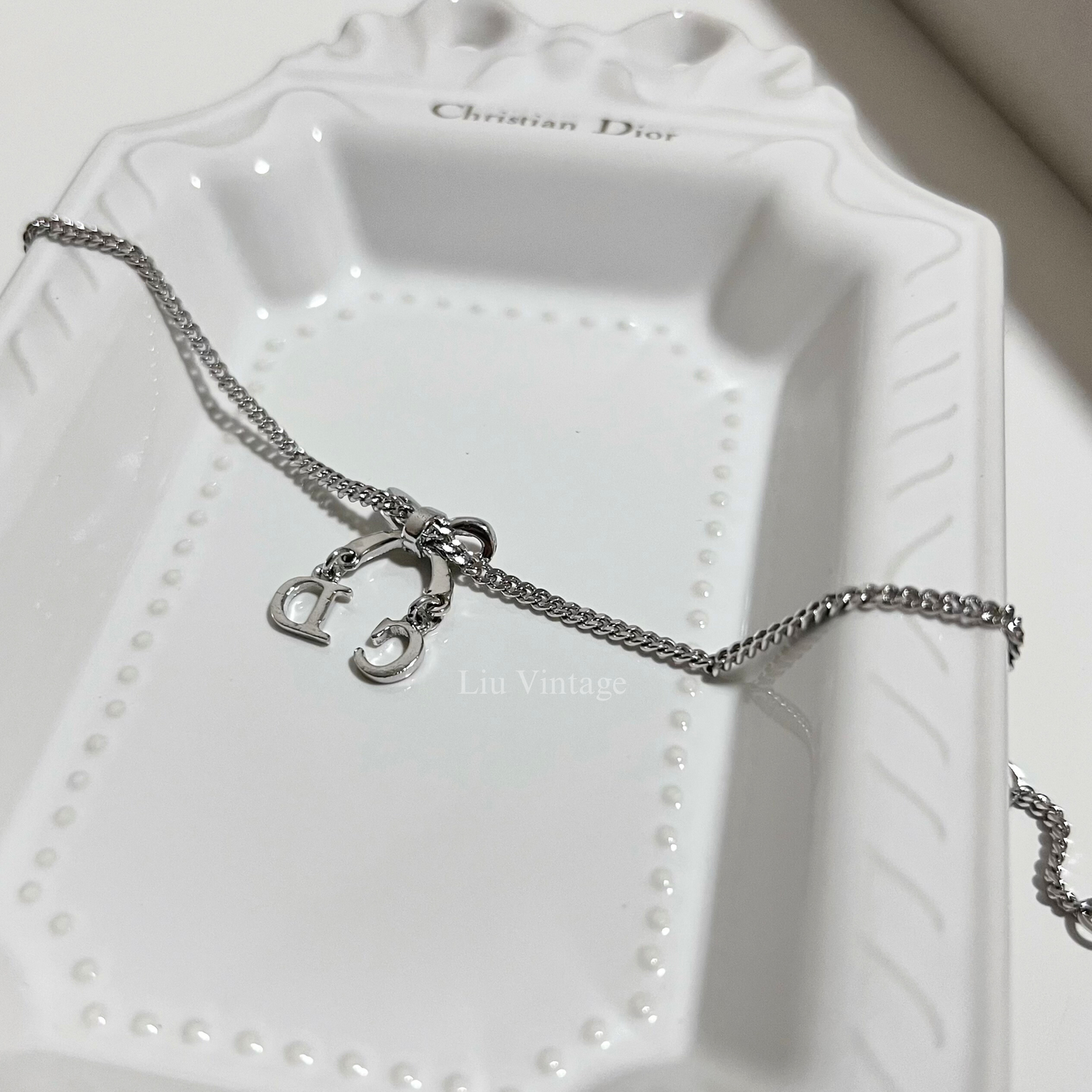 Vintage Dior Mini Ribbon Bracelet
