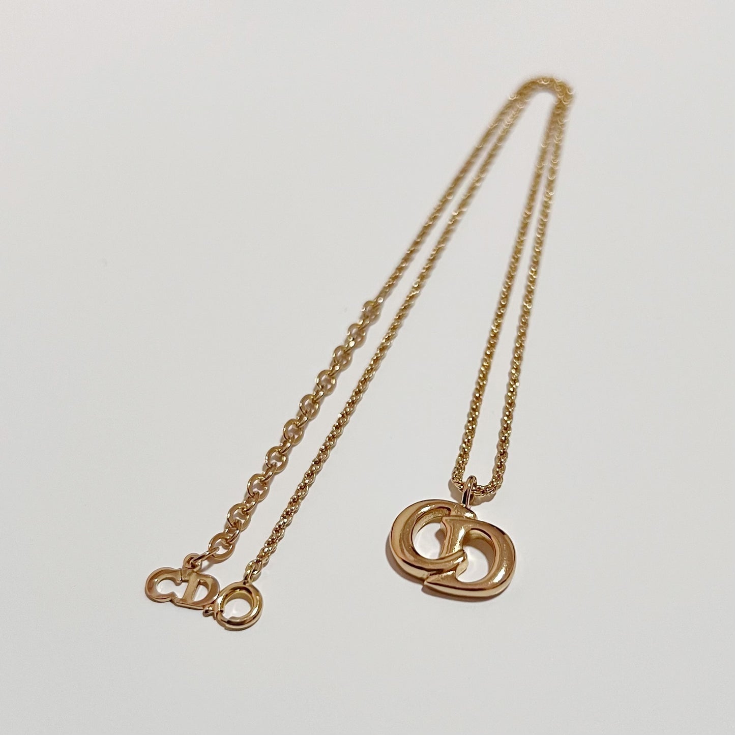 Vintage Dior CD Necklace